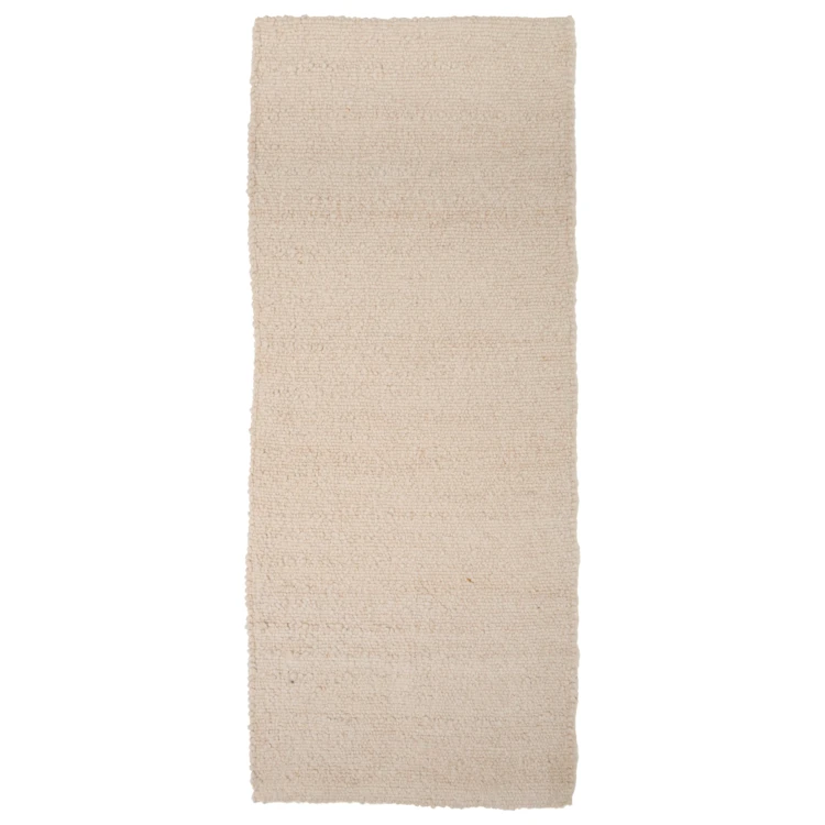 Tapis rectangulaire effet laine