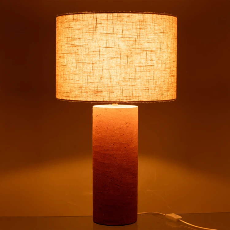 Stehlampe aus Terrakotta