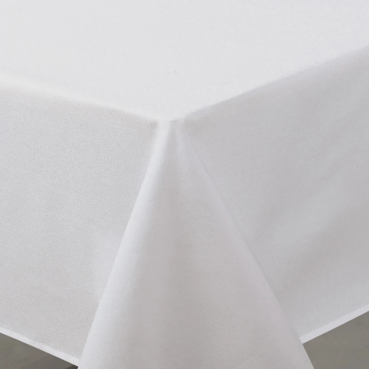 Mantel impermeable antimanchas efecto lino
