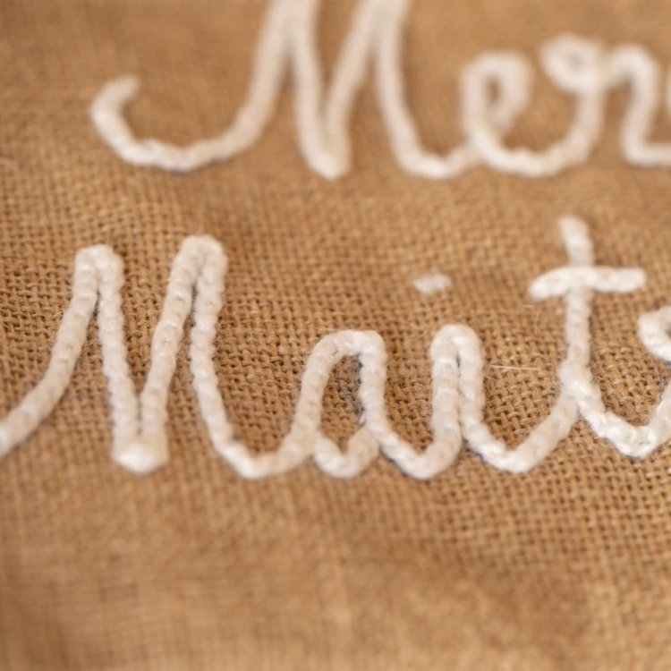 Pochette Jute "Merci maitresse"