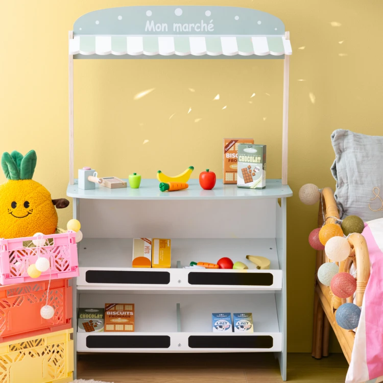 Marchande pour enfant en bois