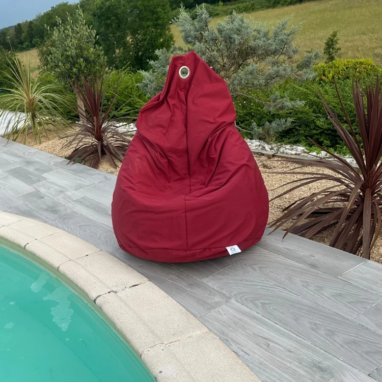 Pouf poire  extérieur XL haute résistance