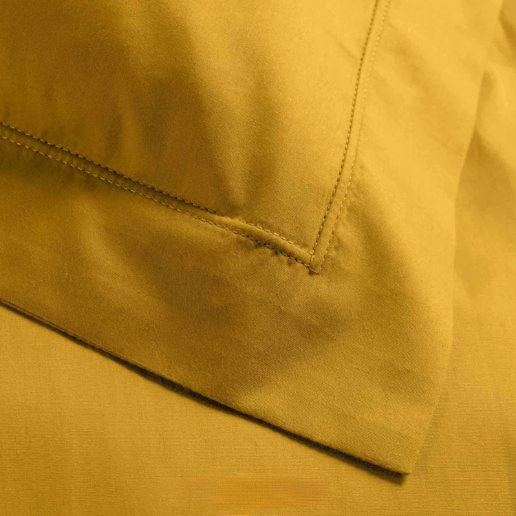 Taie d'oreiller volant plat 100% percale de coton ORIGINE