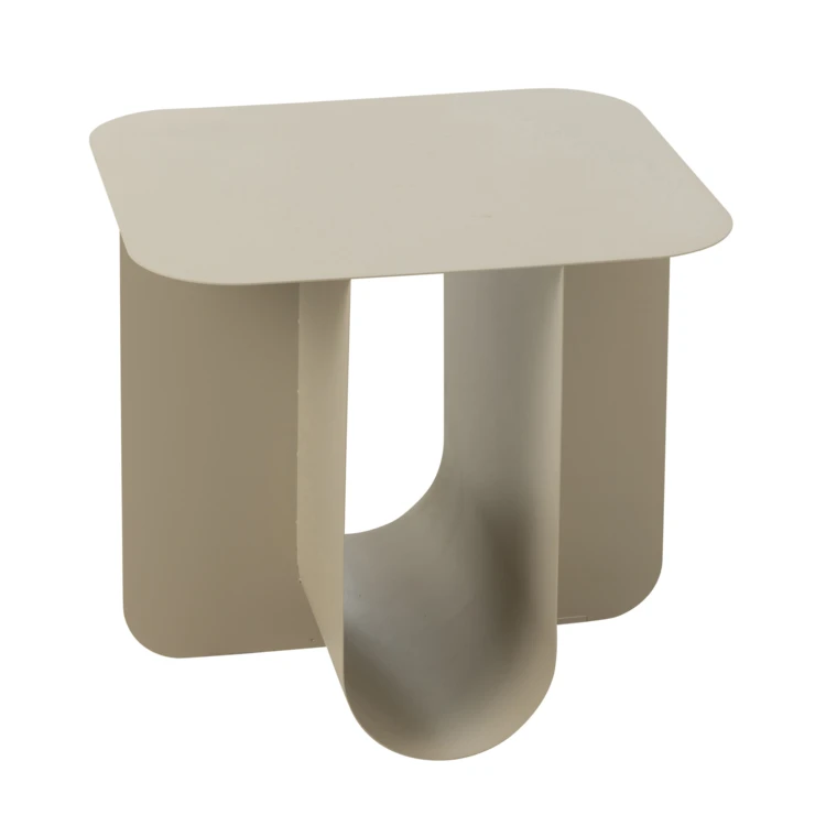 Moderner Design-Couchtisch aus Metall