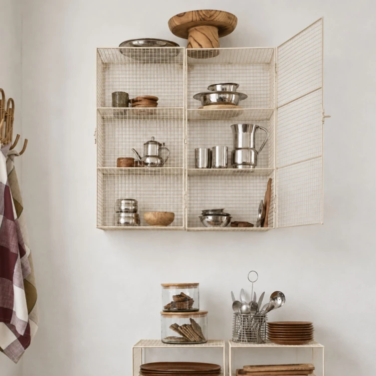 Armoire murale métal grillage MADAM STOLTZ