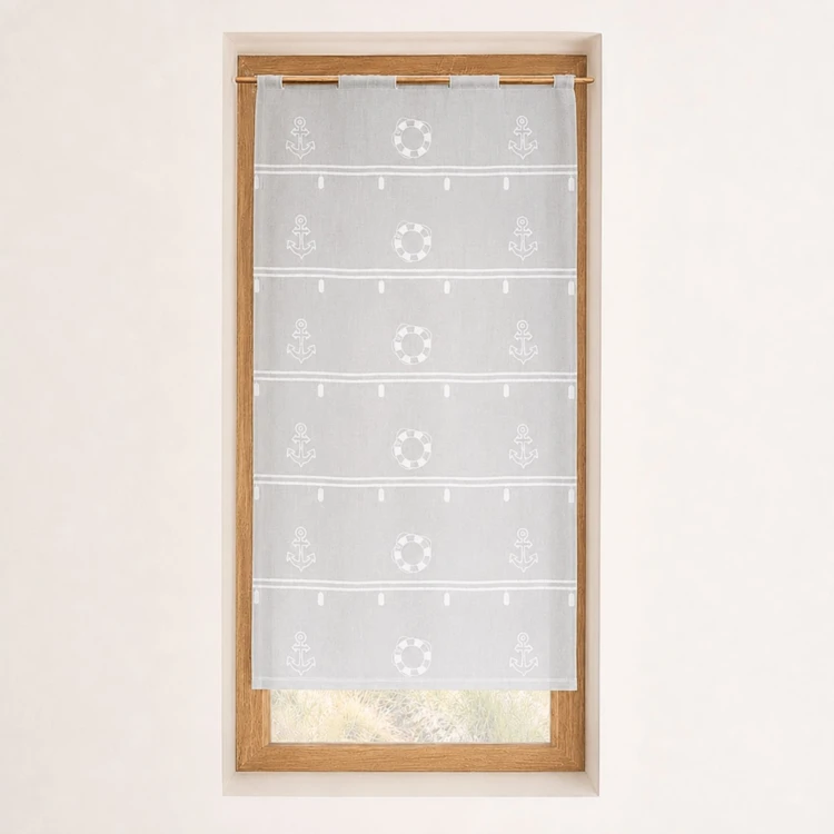 Modulable brodé à motifs marins