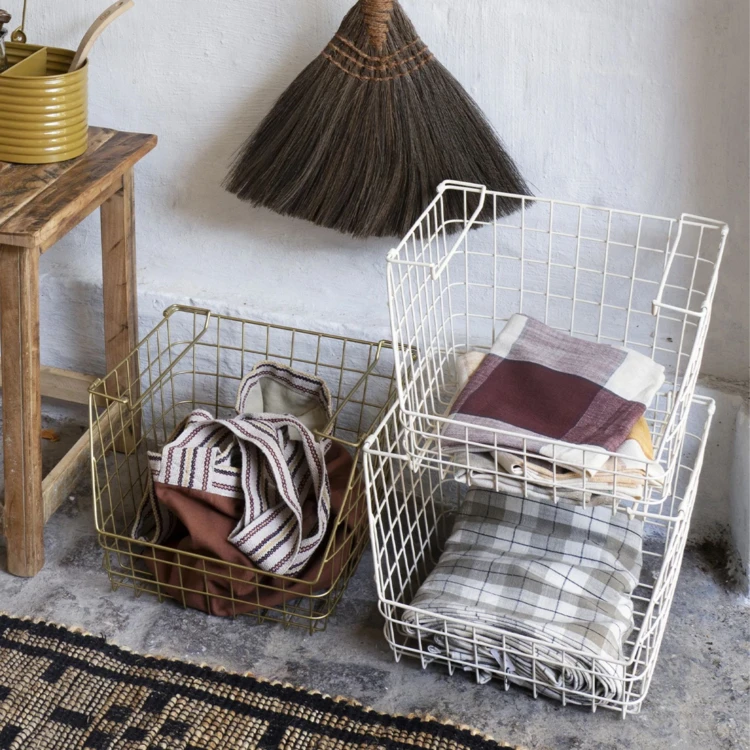 Panier empilable carré  MADAM STOLTZ