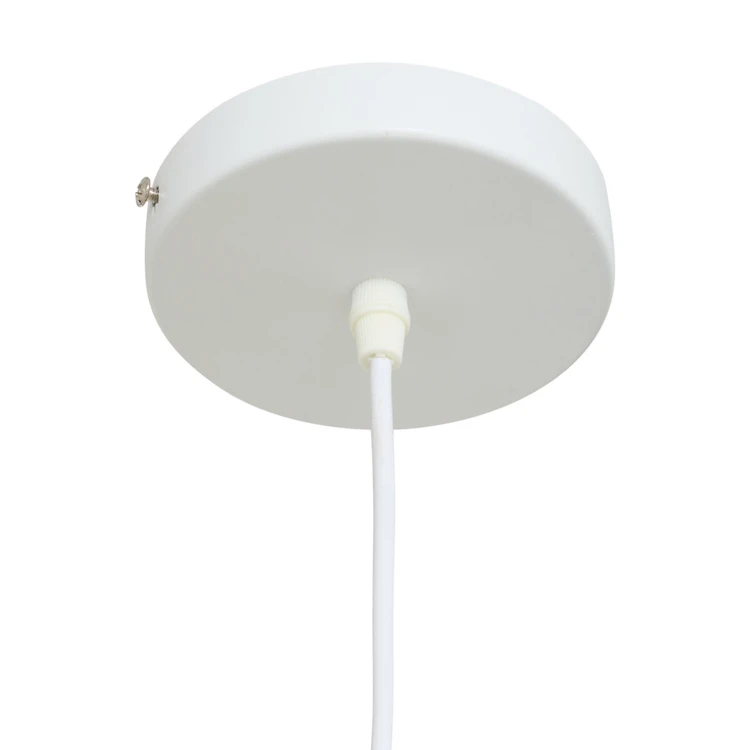 Luminária suspensa em papel escultural
