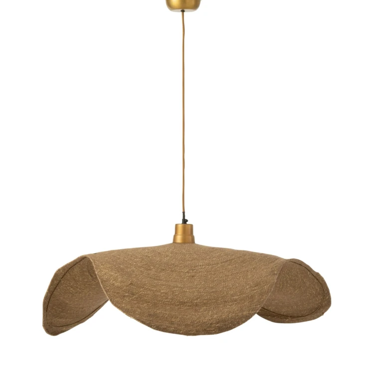 Hanglamp van natuurlijk riet