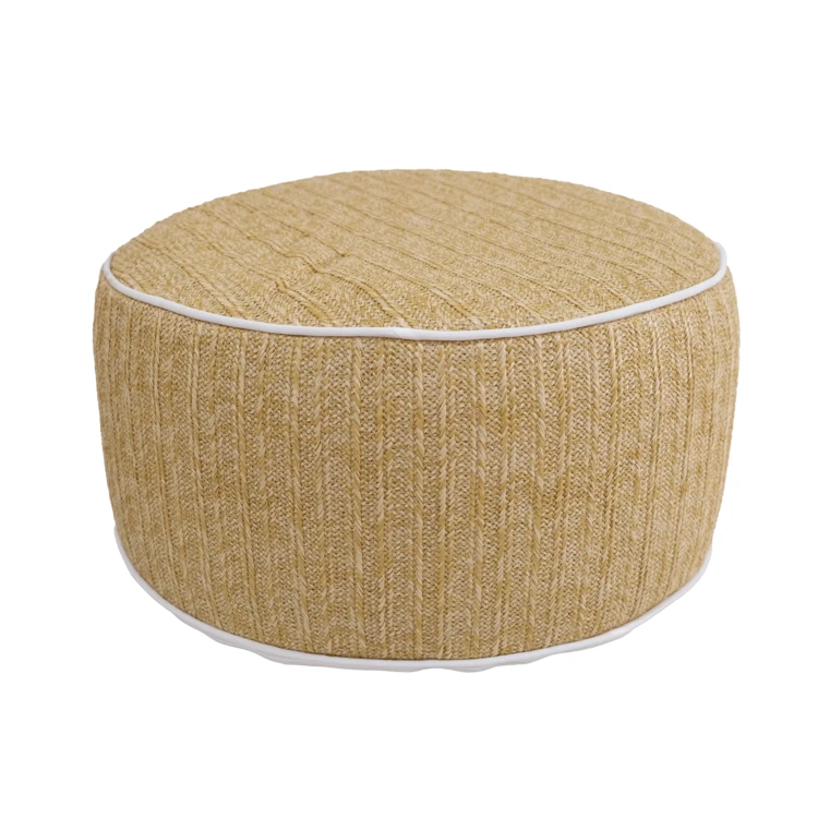Pouf rotondo gonfiabile da esterno FORMENTERA