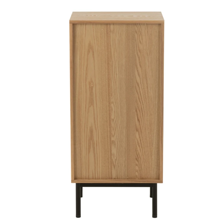 Hohe Holzkommode mit 5 Schubladen