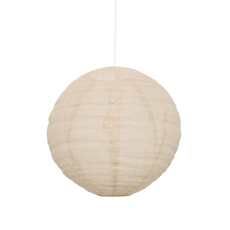Farol japonés de lino – 35 cm