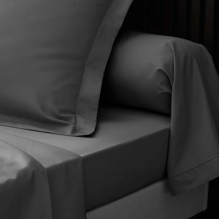 Taie d'oreiller volant plat 100% percale de coton ORIGINE