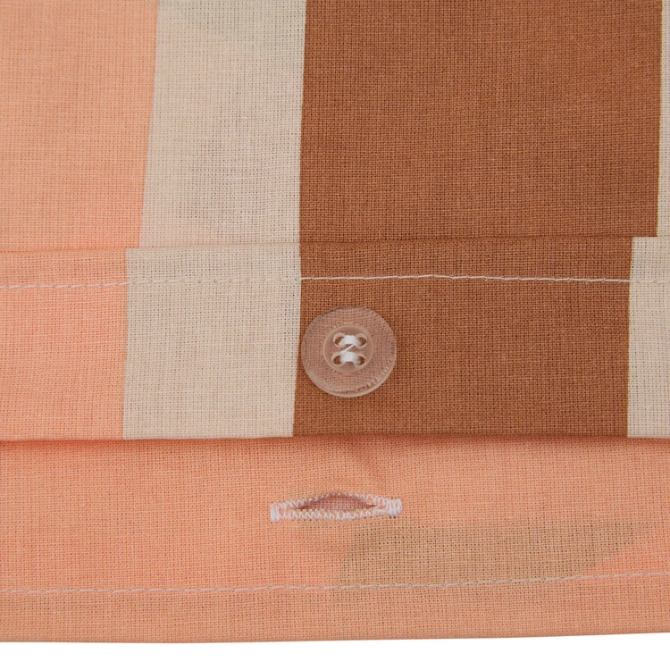 Parure de lit 3 pièces en coton réversible à motifs floraux