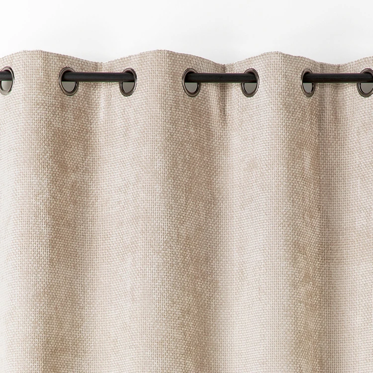 Rideau thermique et phonique velours chenille