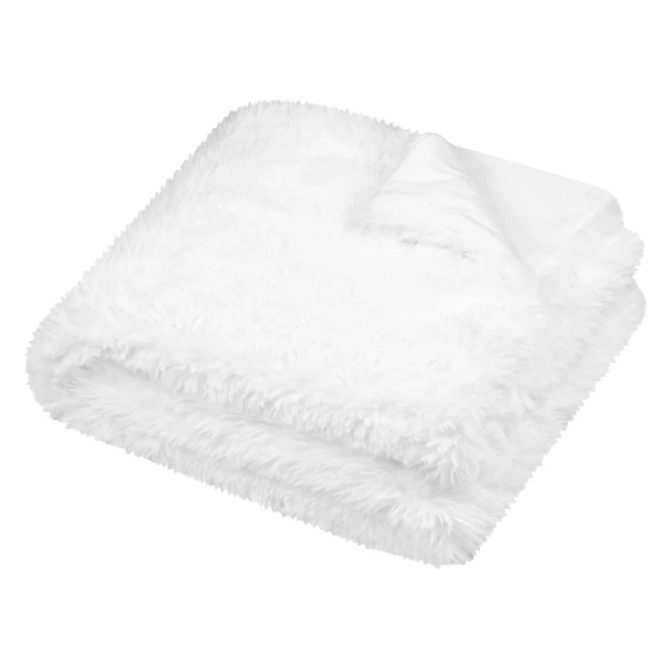 Plaid imitation fourrure ultra doux