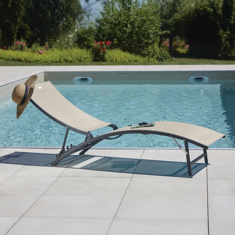 Lot de 2 Bains de soleil Bahia