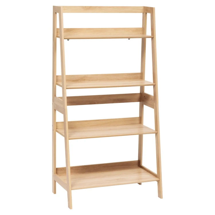 Étagère bois 4 niveaux style échelle