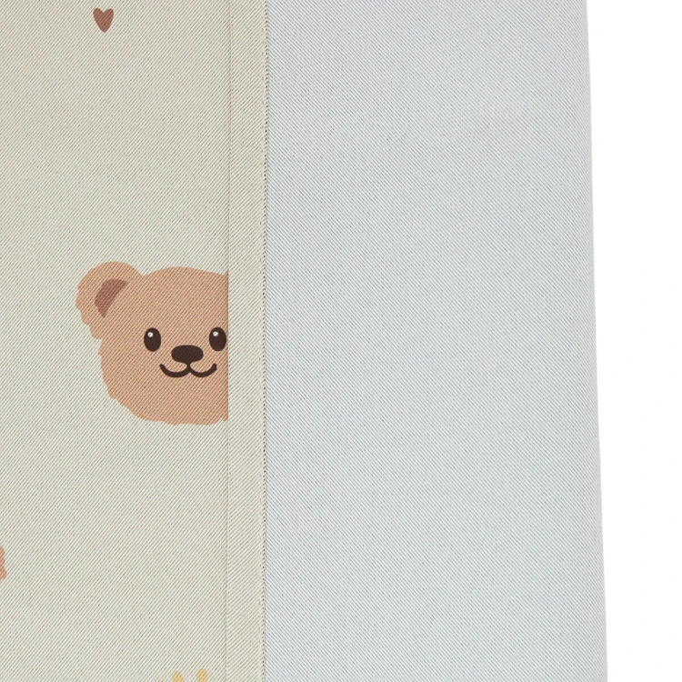 Tenda oscurante per bambini con occhielli e motivo orsetto