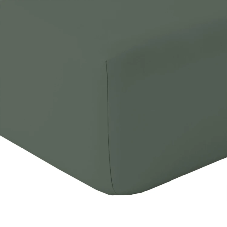 Drap housse en coton Lavé Oekotex