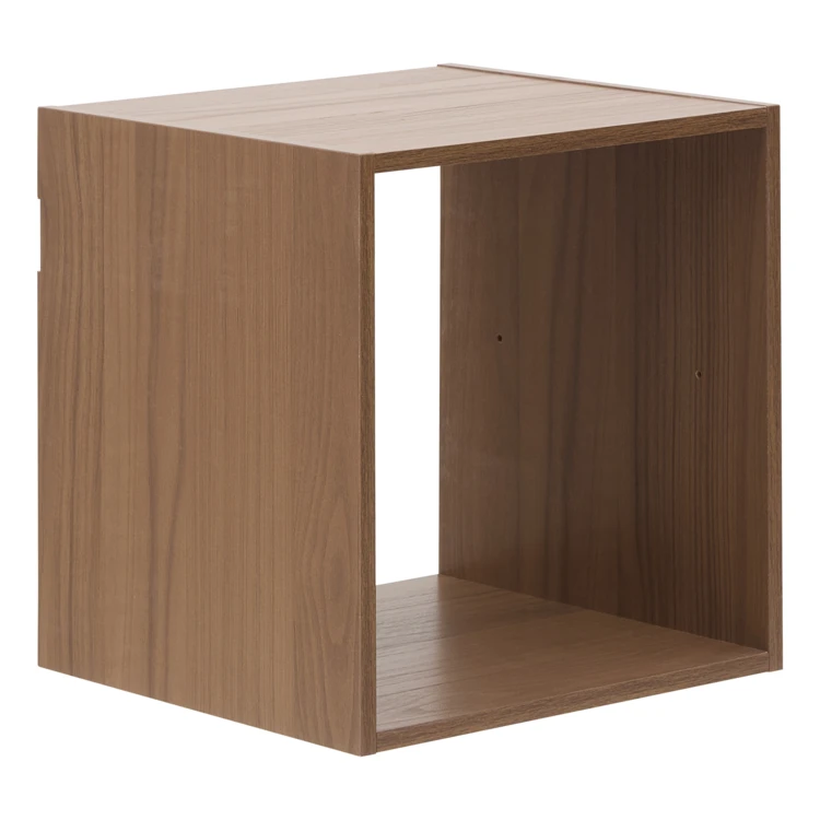 Regal mit 1 Fach aus Spanplatte in Holzoptik