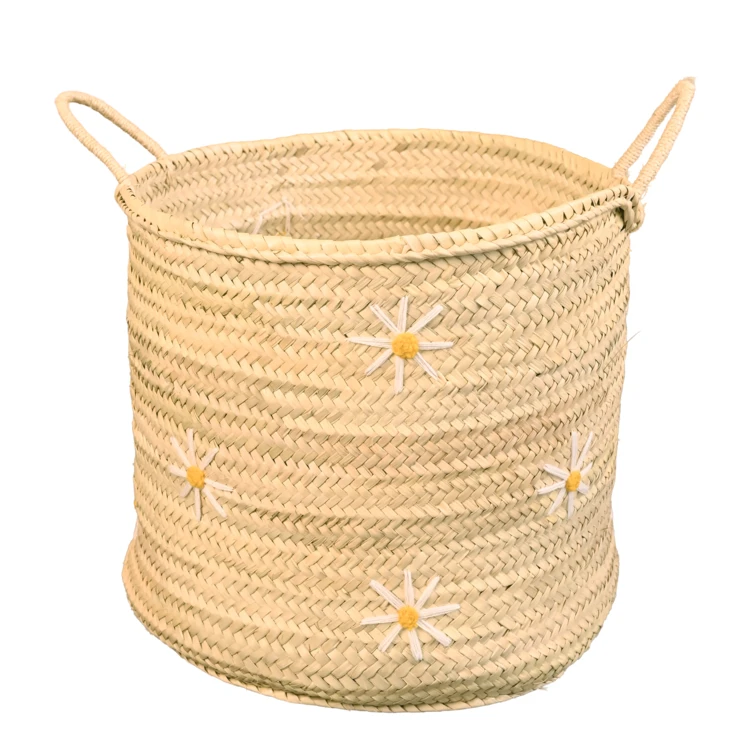 Panier de rangement marguerite