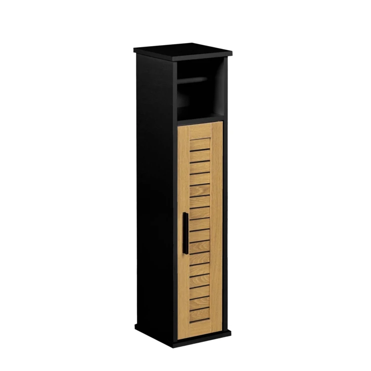 Meuble dérouleur papier WC avec rangement intégré
