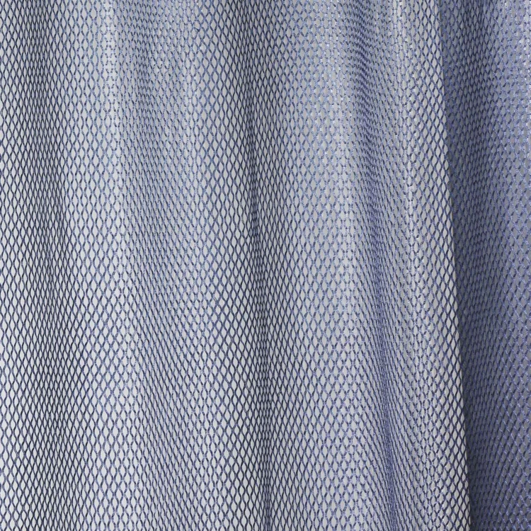 Organza-Vorhang mit Netzoptik