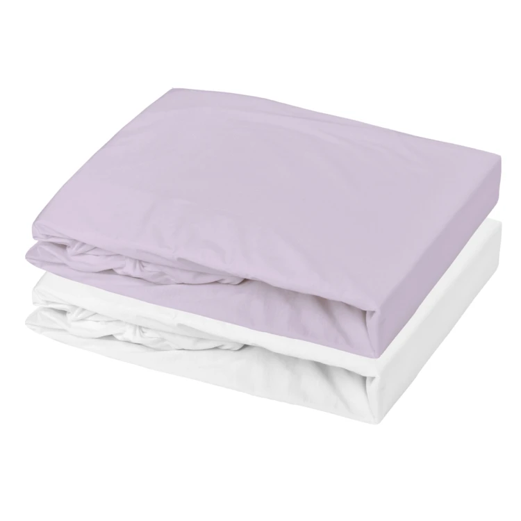 Set di lenzuolo impermeabile e lenzuolo in cotone per bambini