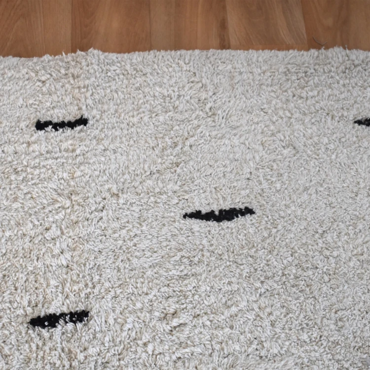 Tapis de couloir 100% coton traits