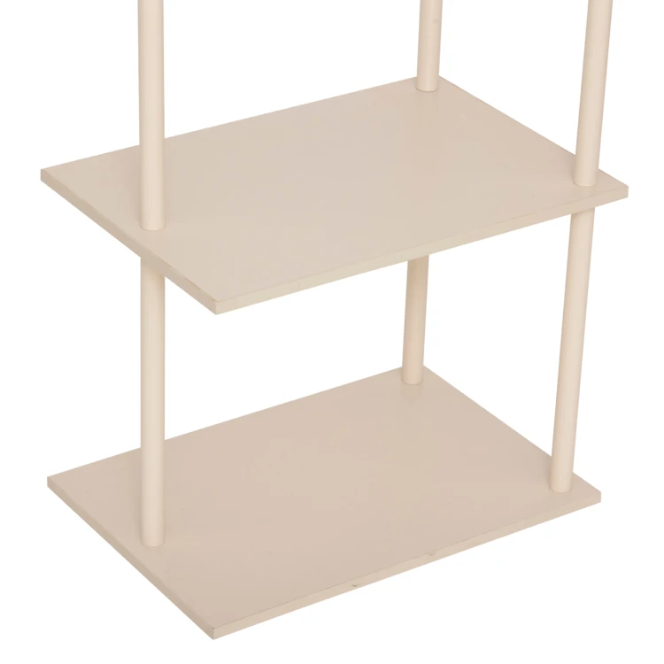 Standgarderobe mit Ablagefächern