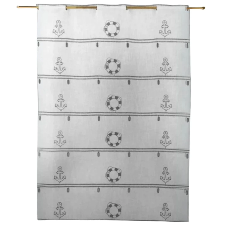 Modulable brodé à motifs marins