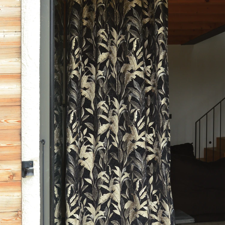 Jacquard-Vorhang Dschungel-Muster