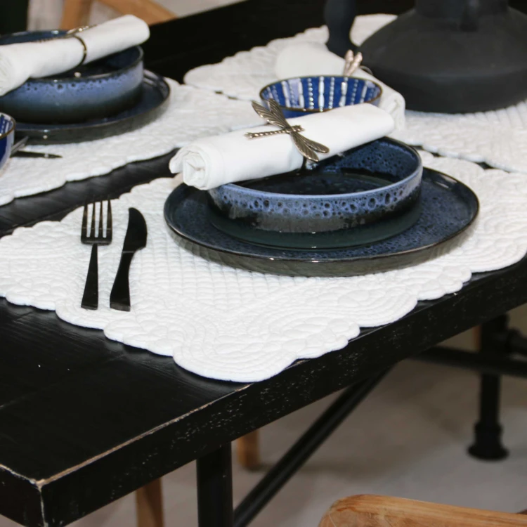 Set de table morphée coton matelassé