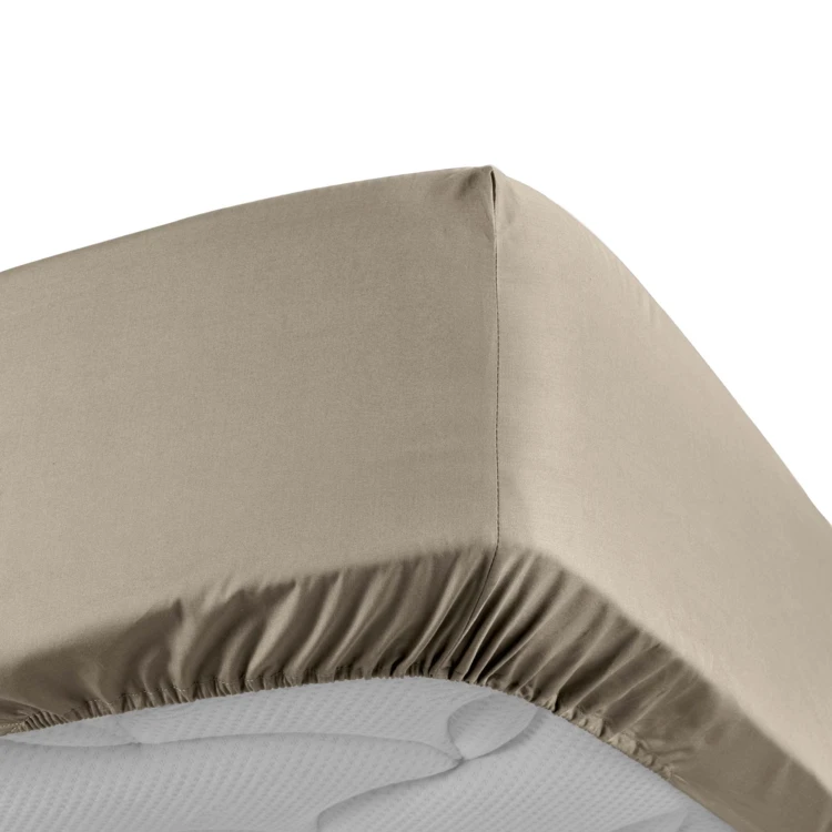 Drap Housse Uni 100% Percale de Coton ORIGINE