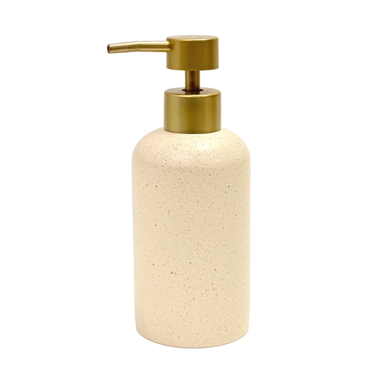 Zeepdispenser van polyresin met pomp