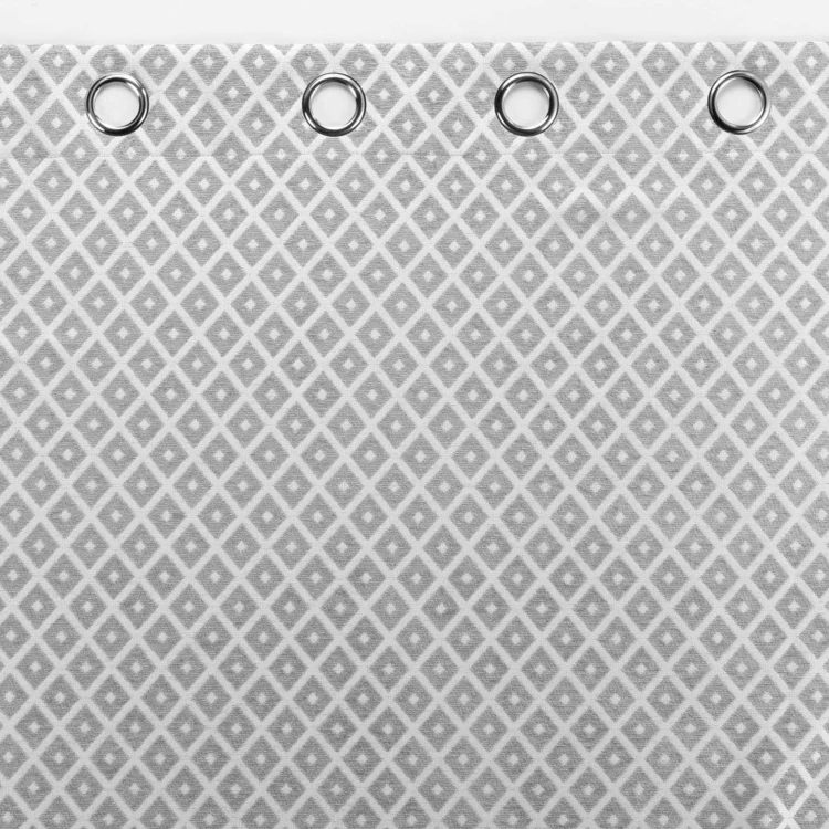 Rideau Jacquard motif losange
