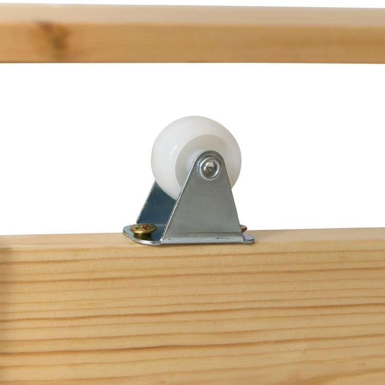 Lit cabane enfant en bois avec rangements intégrés