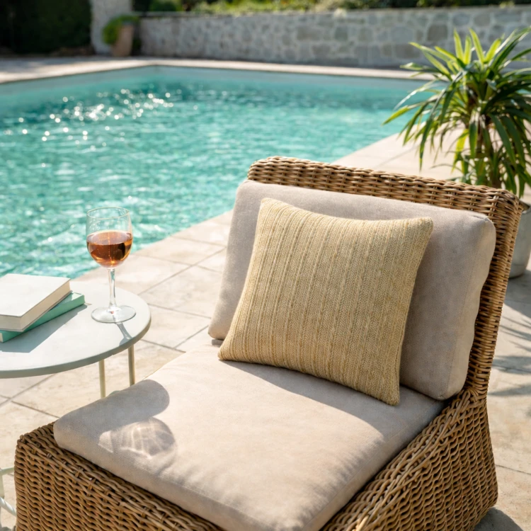 Housse de coussin imperméable pour extérieur FORMENTERA