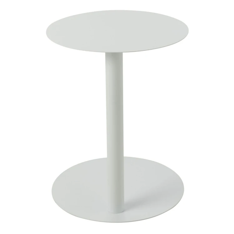 Table basse métal style bistrot