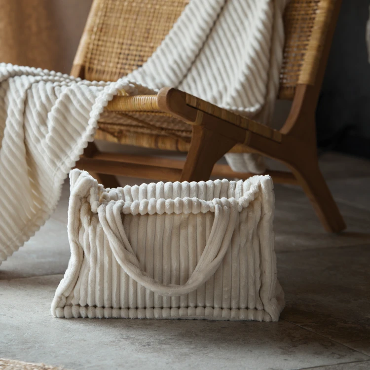Conjunto de saco com nervuras macias