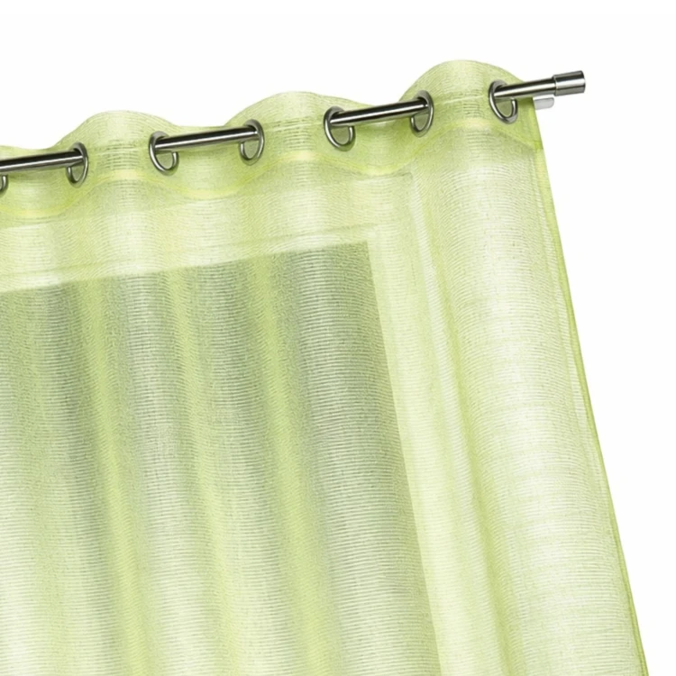 Organza voile met fijne horizontale strepen