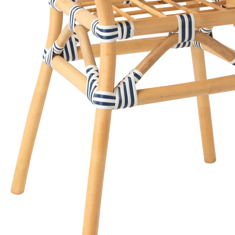 Ronde rieten tuintafel
