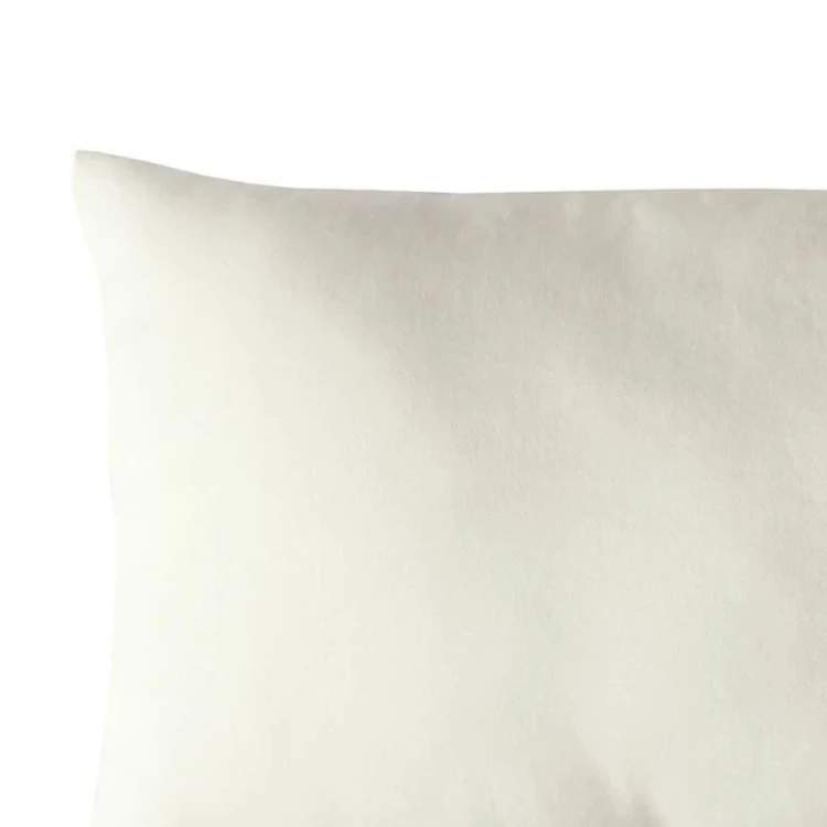 Coussin non déhoussable en coton uni