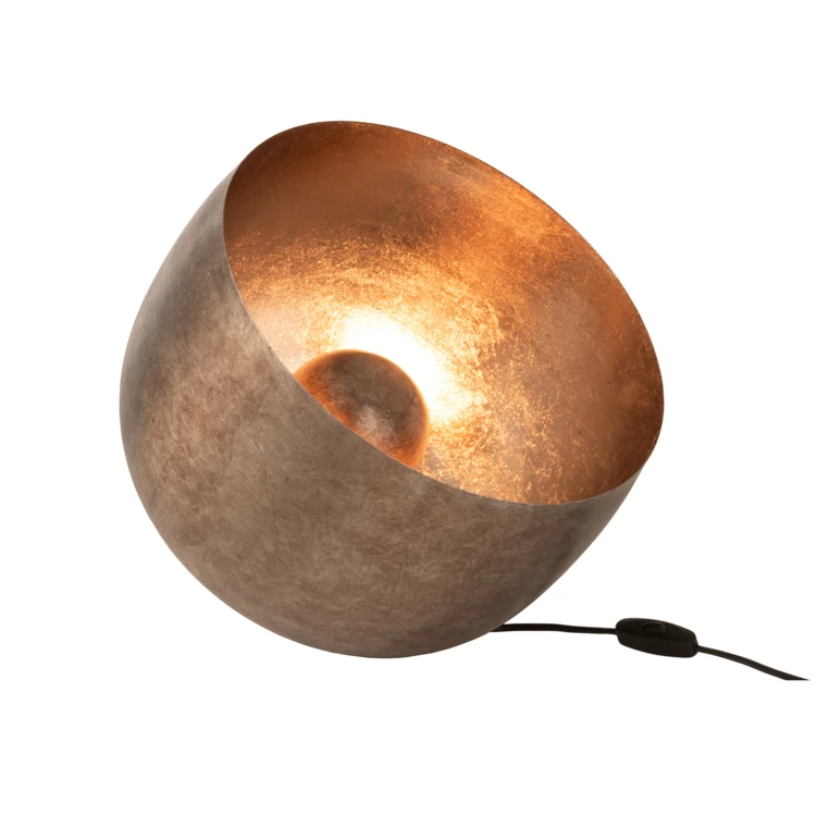 Wohnzimmerlampe aus Metall