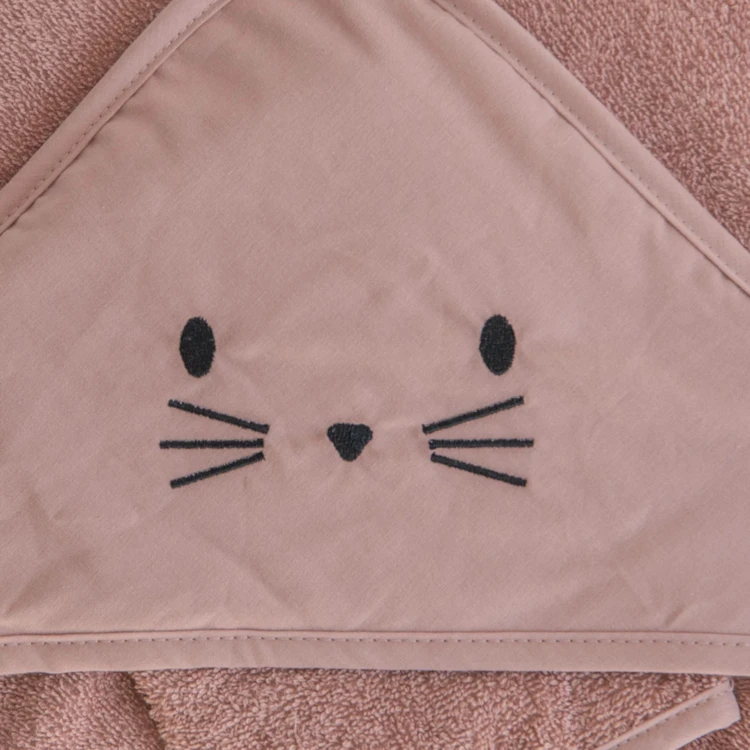 Conjunto de banho e luvas para coelhos
