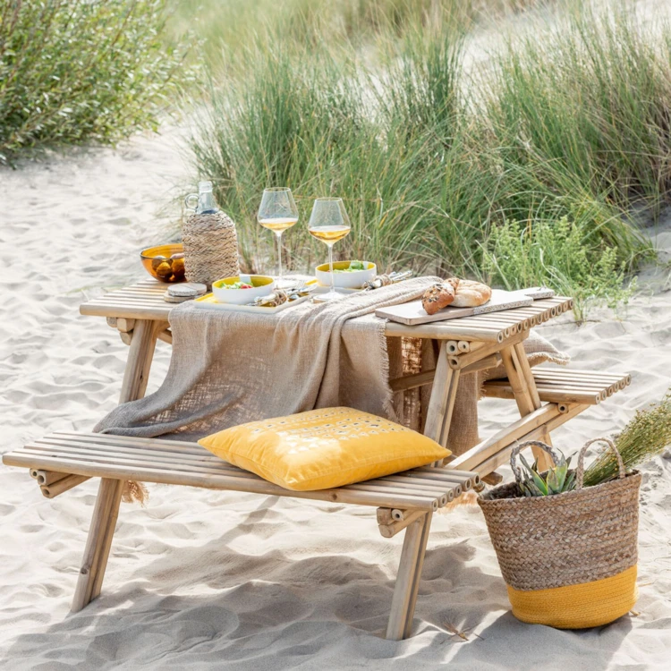 Picknicktisch aus Bambus
