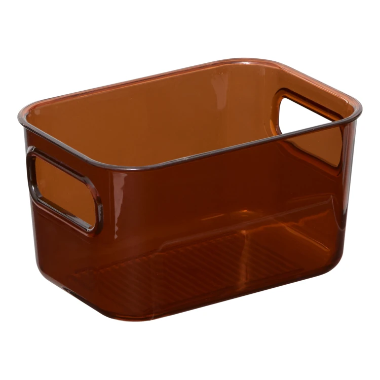 Contenitore con coperchio in PET e legno