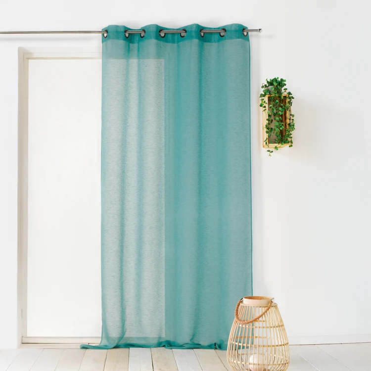 Cortinas lisas, com remoção de ar