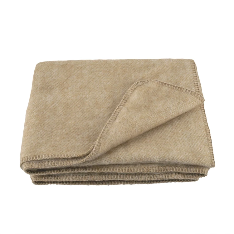 Plaid ou couverture chaude laine et mohair